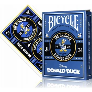 Karetní hra Bicycle Karty Disney Donalda Kačera