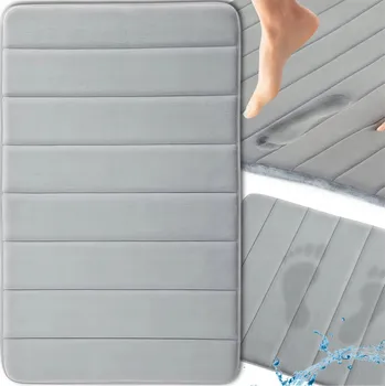 Koupelnová předložka Rychleschnoucí koupelnová předložka protiskluzová savá kobereček velká 60x40 cm
