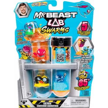 Figurka Cobi Figurky Mr. Beast z laboratoře - sada 5 figurek Swarm Lab