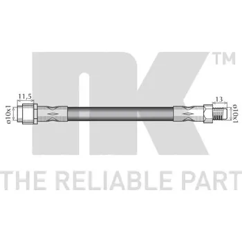 Brzdová hadice NK 853325 Brzdová hadice flexibilní