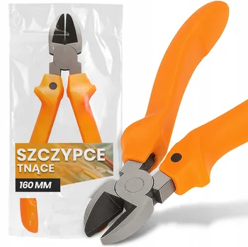 Kleště ŠTÍPACÍ KLEŠTĚ 160 mm na kabely a dráty, boční štípací kleště R0-T