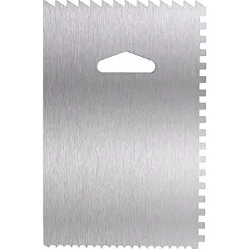 Strukturovací hřeben Brunbeste na krémy, kovový