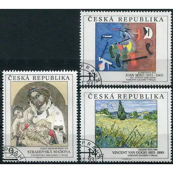 Poštovní známka (1993) Pof. 27 - 29 - O - Česká republika - Umění (1993)