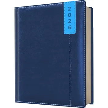 Kalendář KNIŽNÍ KALENDÁŘ 2026 B6 DENNÍ ELEGANTNÍ PLÁNOVAČ NOTES ORGANIZÉR MAPA