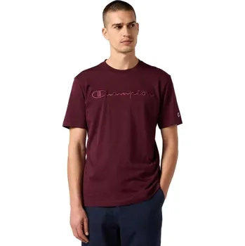 Pánská móda Pánské tričko Champion SS Tee maroon 220273 RS522 pánské S
