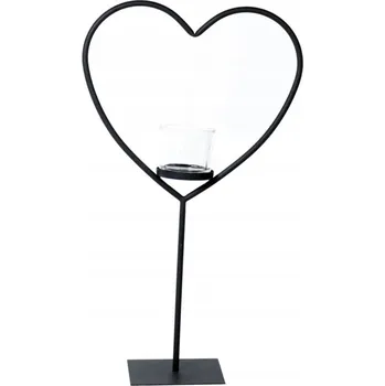Svícen Železný svícen srdce Elisa: Větší