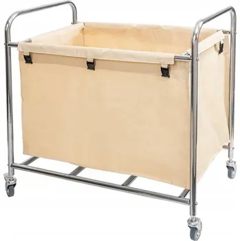 Koš na prádlo Volně stojící koš na prádlo Mega-M 450 l béžový