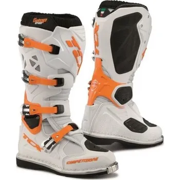 Moto obuv Moto boty TCX COMP EVO bílo/oranžové (Velikost: 44) MCF_8589