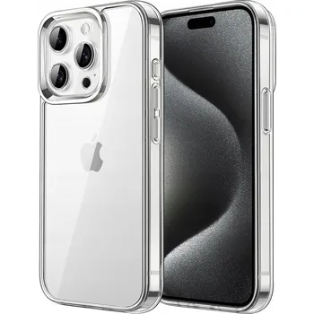 Pouzdro na mobilní telefon Pouzdro pro Apple iPhone 15 Pro Sklo 9h Průhledné Clear 2MM