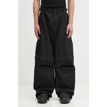 Pánské kalhoty Bavlněné kalhoty 032C 'Double-Edged Sword', M, černá, 99X