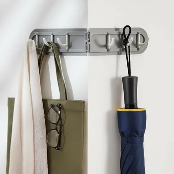 Věšák Nalepovací rohový věšák se 6 háčky