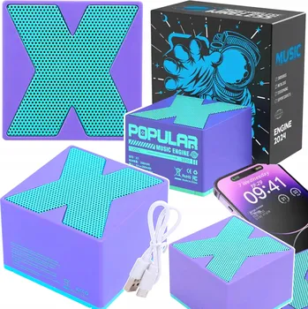 Bluetooth reproduktor BEZDRÁTOVÝ BLUETOOTH REPRODUKTOR HIFI ZVUK MEGA BASS HLASITÝ SUPER ZVUK