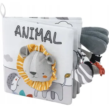 Hračka pro nejmenší Pro miminka kniha Měkká senzorická Hračka pro děti Šustící