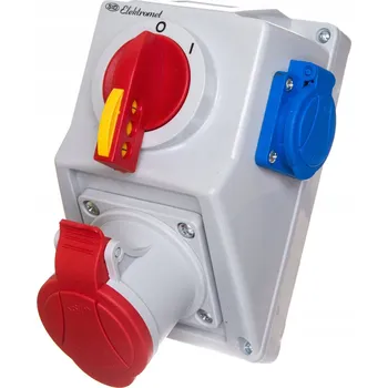 Elektrická zásuvka Elektrická Zásuvka nástěnná Elektromet šedá