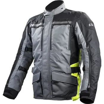 Moto bunda LS2 LANCE MAN JACKET GREY BLACK YELLOW (6200J5108) (Velikost: L) 6200J5108