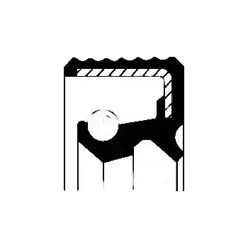 Zavěšení kol Corteco 12011150B Těsnící kroužek hřídele, náboj kola