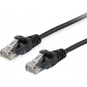 Síťový kabel Patchcord U/UTP (UTP) Equip 20 m černý