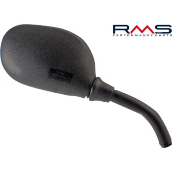 Zrcátko pro motocykl Zpětné zrcátko RMS 122770040 pravý černý 122770040