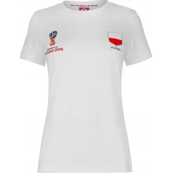 Dámské tričko DÁMSKÉ TRIČKO POLSKO FIFA WORLD CUP 2018 L!