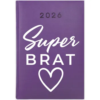 Kalendář Knižní kalendář 2026 A5 FunnyCase vícebarevný