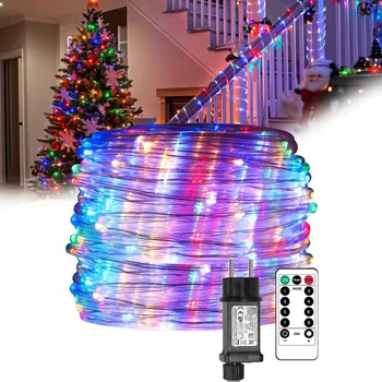 Venkovní osvětlení SOLÁRNÍ LED SVĚTELNÝ HAD venkovní zahradní girlanda 10m 100LED IP65