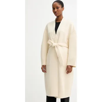 Dámský kabát Kabát MM DILETTA 2526906017600 béžová 01A, vel. L