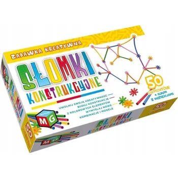 ostatní stavebnice Stavebnice SLÁMKY STAVEBNÍ tyčky 50 dílů Multihra