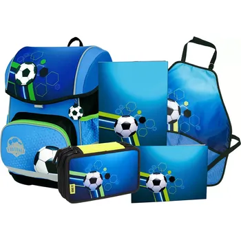 Školní batoh Školní set pětidílný Football