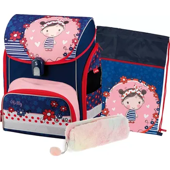 Školní batoh Školní set třídílný Little Betty