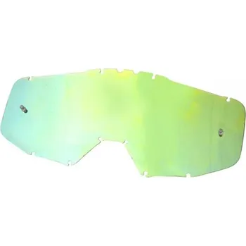 Motocyklové brýle Sklo do brýlí JUST1 IRIS a VITRO zrcadlové zlaté 2H21042013