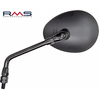 Zrcátko pro motocykl Zpětné zrcátko RMS 122760230 levý černý APRILIA Scarabeo 500 (Light) 2003-2006