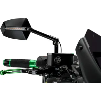 Zrcátko pro motocykl Zpětné zrcátko PUIG GTI 015NN černá / černá pravý KAWASAKI ZX-10R Ninja 2016-2025