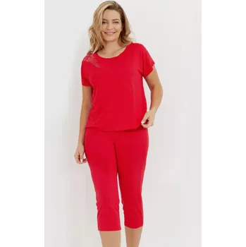 Dámské pyžamo DÁMSKÉ PYŽAMO VELAR 740 černá 2XL