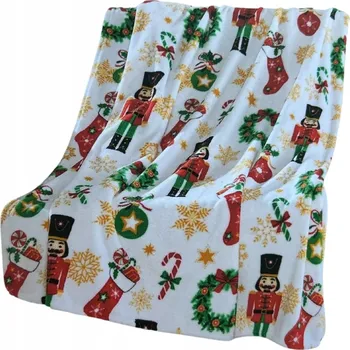 Prostěradlo Deka Livarno Home polyester 150 cm x 200 cm bílá