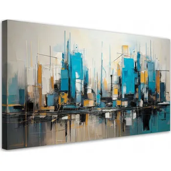 Obraz Obraz, budovy a mrakodrapy Abstrakce 100x50