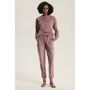 Pánské pyžamo DÁMSKÉ PYŽAMO DELANIE 43722 AW25 Růžová 2XL