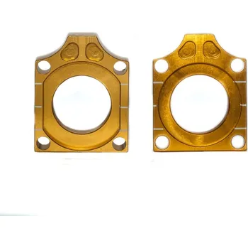 ACCEL napínač zadní osy KAWASAKI KX/KXF 04-14, SUZUKI RMZ 04-14 barva zlatá (ACCEL napínač zadní osy KAWASAKI KX/KXF 04-14, SUZUKI RMZ 04-14 barva zlatá)