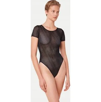 Body Body Triumph Harmony Spotlight černé s krátkým rukávem a odhalenými zády - Velikost L