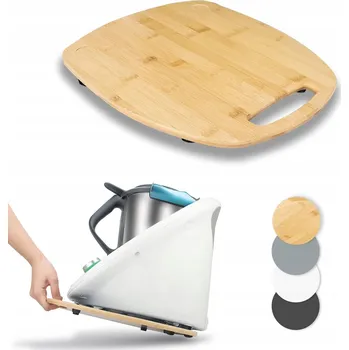 Podložka pod hrnec Deska Podložka pod Thermomix TM6 TM5 Bambusová Podložka