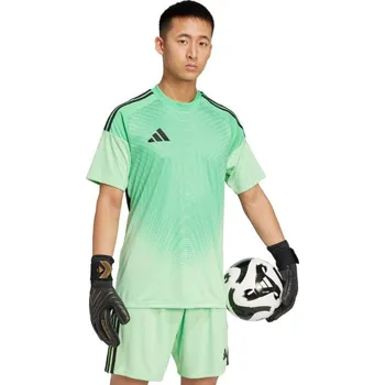 Pánské oblečení Pánské brankářské tričko adidas Tiro 25 Competition Jersey Short Sleeve green JI9716 pánské S