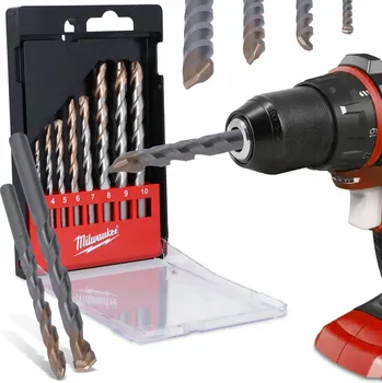 Vrták Sada vrták betonu MILWAUKEE , 8dílná válcová