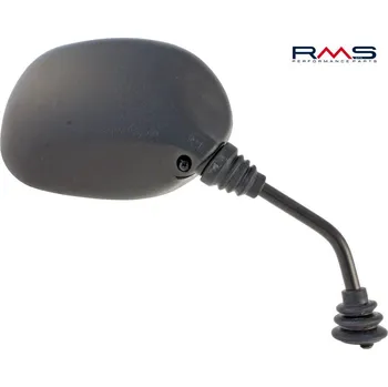 Zrcátko pro motocykl Zpětné zrcátko RMS 122770730 pravý černý GILERA Stalker 50 1997-2004