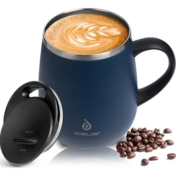 IDEUS Japonský Termohrnek Ocelový 470ml granátová modrá mořská