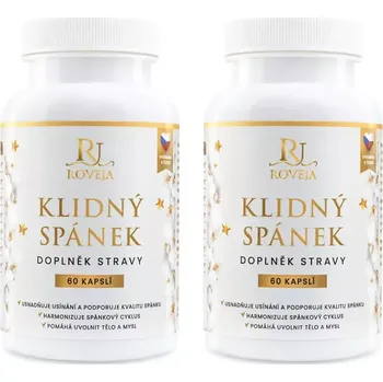 Přípravek na podporu paměti a spánku Roveja - Klidný spánek - 120 kapslí