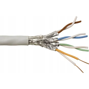 Síťový kabel Kabel kroucená dvojlinka Roline S/FTP kat. 6, 100 m