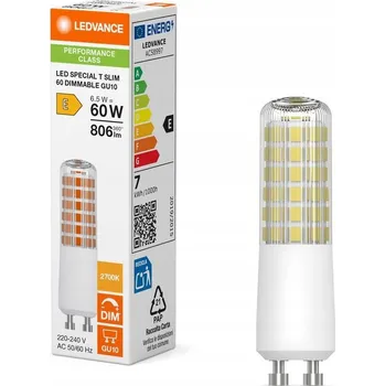 Žárovka LED žárovka GU10 6,5W = 60W 806lm 2700K Teplá bílá 320° Stmívatelná Ledvance
