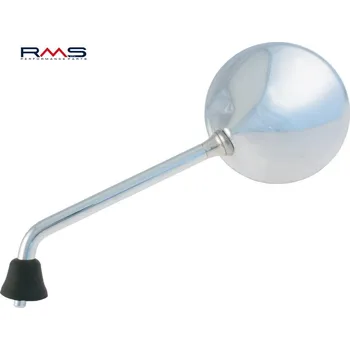 Zrcátko pro motocykl Zpětné zrcátko RMS 122760660 levý chrom PIAGGIO/VESPA LX 125 2009-2011