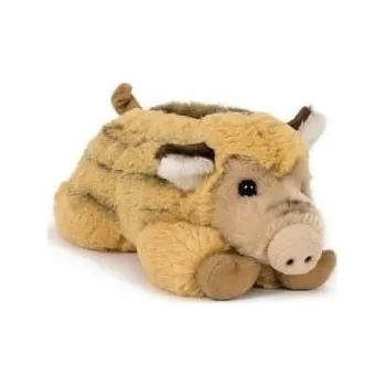plyšák Plyšová Hračka Divoké prase ležící - 18 cm