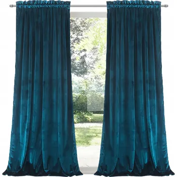 Obraz Závěs Velurový Inkoustový Měkký Elegantní do Každého Interiéru 140x250T