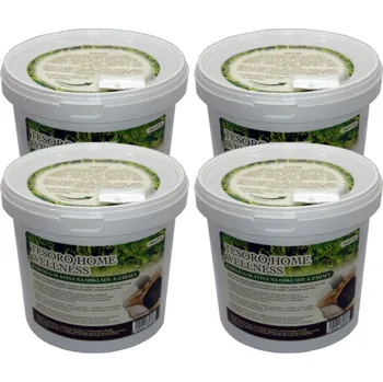 Masážní přípravek Tesoro Home Wellness Rašelina/slatina na obklady a zábaly 4x 1,75kg (čtyřpack)